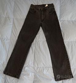 Pantalone uomo IBER Jeans (size 29) nero fustagno
