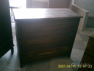 Comodini con cassettiera della nonna