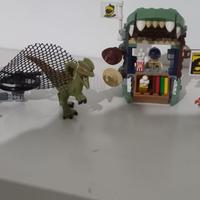 Dilofosauro in fuga + l'evasione dello Stygimoloch