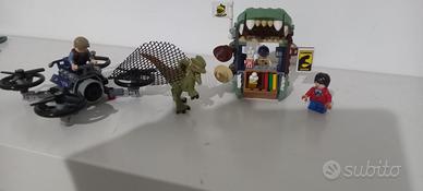 Dilofosauro in fuga + l'evasione dello Stygimoloch