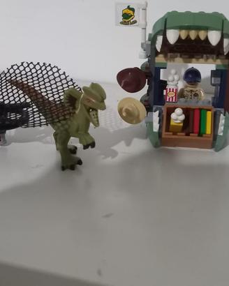 Dilofosauro in fuga + l'evasione dello Stygimoloch