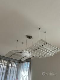 Lampadario Venini in vetro di Murano