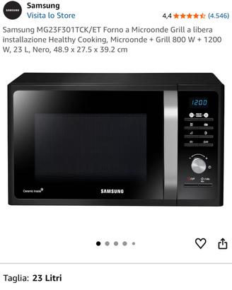 Forno a microonde samsung