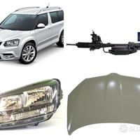 Skoda Yeti frontale cofano fanale freni cerchi 13-