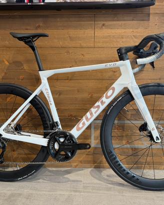GUSTO COBRA EVO FULL CARBON BIANCA tg: M/L