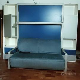 Letto matrimoniale trasformabile Clei