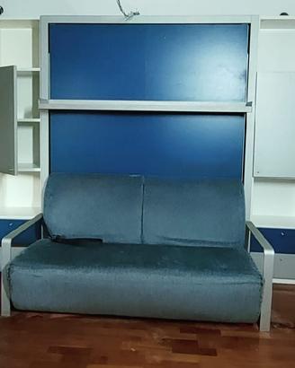 Letto matrimoniale trasformabile Clei