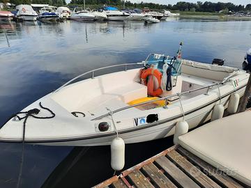 BARCA OPEN 5m + MOTORE + CARRELLO