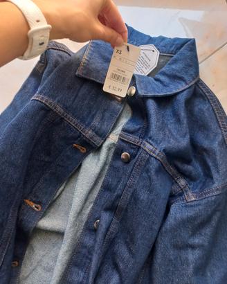 32.99€ giacca in jeans denim donna blu