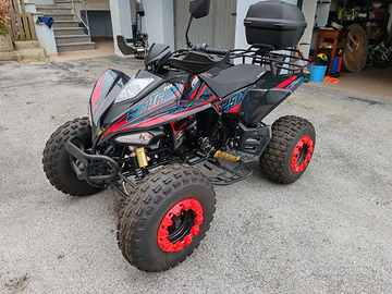 Quad spitfire pro 250 con gancio traino