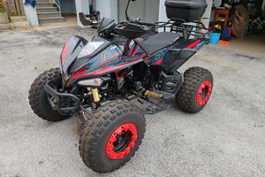 Quad spitfire pro 250 con gancio traino