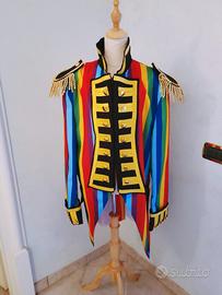 Frac e cappello da Parata Arcobaleno - Costume Dir