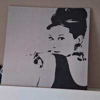 Quadro Audrey Hepburn Ikea 90×90