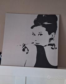 Quadro Audrey Hepburn Ikea 90×90