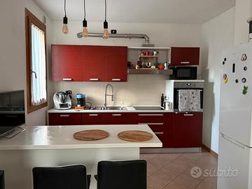 Cucina componibile con isola 3 metri