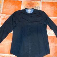 Camicia Bershka nera da uomo