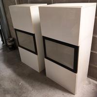 ARMADI SALA a muro CON VETRINA