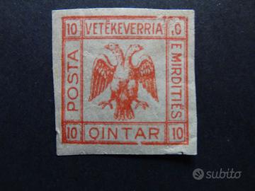 ALBANIA-Repubblica MIRIDITA 1921 francobolli