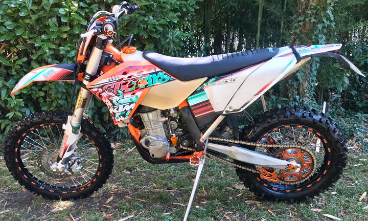 Ktm exc Racing 530 six days 2011/2012 57 ore origi
