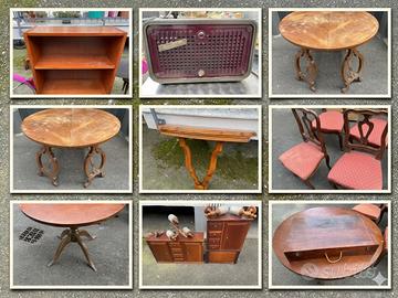 Lotto mobili vintage  - svuoto tutto