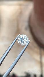 diamante naturale certificato 1.25 carati