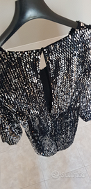 Vestito pailettes ICHI nuovo
