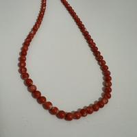 Collana corallo rosso mediterraneo