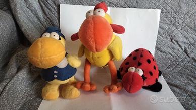 Set tre peluche Mordillo Crazy zoo