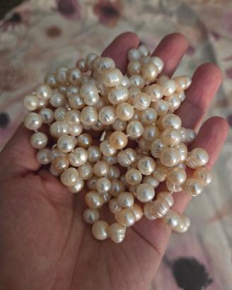 collana di perle di fiume 180 cm