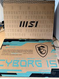 Computer portatile, MSI CYBORG 15