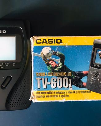 CASIO 600 TV TELEVISORE A COLORI LCD