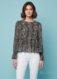 Camicia Progetto Quid tg M, turchese bianco grigio