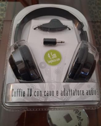 Cuffie TV con cavo Kevler