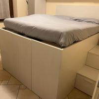 Camera da letto matrimoniale con cabina armadio