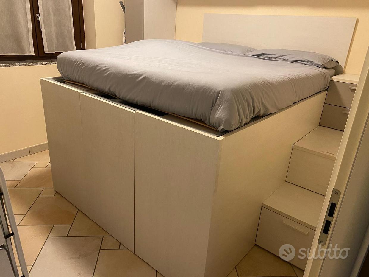 Cabina Armadio Sotto Letto Matrimoniale Con Mobile Sopra Letto