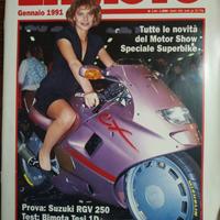 rivista LA MOTO numero 1 anno 1991