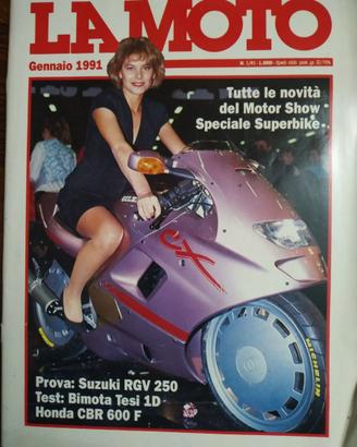 rivista LA MOTO numero 1 anno 1991