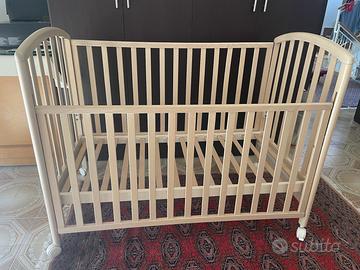 Lettino in legno chiaro - Mibb