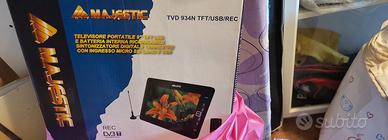 TV 9" pollici Portatile DVD usb