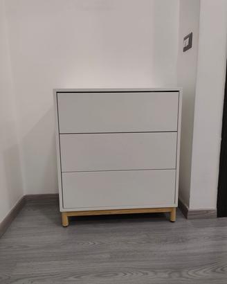 cassettiera eket ikea bianco 