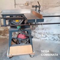 Sega circolare combinata + Pialla combinata