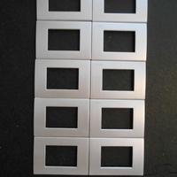 STOCK LOTTO 10 PZ - PLACCA BTICINO LIVING LIGHT  