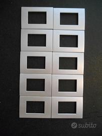 STOCK LOTTO 10 PZ - PLACCA BTICINO LIVING LIGHT  