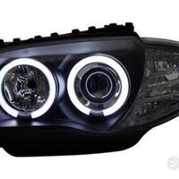 Fari anteriori bmw 1 e87 angel eyes CCFL NEON