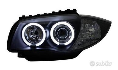 Fari anteriori bmw 1 e87 angel eyes CCFL NEON