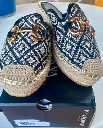 Espadrillos corda e raffia