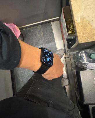 apple watch serie 10 +cinturino acciaio originale
