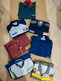 Nuove tute e camicia da lavoro varie taglie 