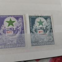 Francobolli Esperanto Trieste B