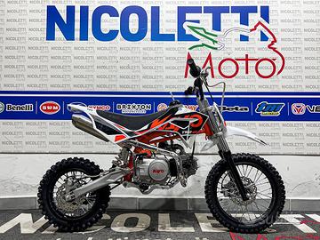 Pit Bike Kayo 125 4T 14/12 - Bianca Arancione